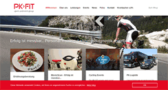 Desktop Screenshot of pk-fit.com