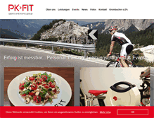 Tablet Screenshot of pk-fit.com